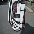 Sell with online payment: Golfbag aus Leder" Belding Sportbag USA"