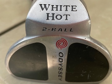 Sell with online payment: Golf Putter, White Hot, Odyssey, 2. Ball