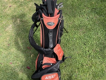 Sell with online payment: Golfbag Wilson 1200 mit Eisen 