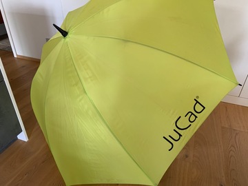 sicher online kaufen und verkaufen: JuCad Regenschirm grün