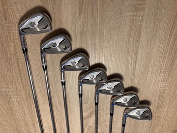 sicher online kaufen und verkaufen: Wilson Staff FG Tour V6 Eisensatz PW-4 (7 Schläger) LH