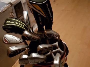 sicher online kaufen und verkaufen: Golfbag mit Golfschläger