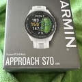 sicher online kaufen und verkaufen: Garmin Premium GPS Golfwatch S70, weiss, 42mm