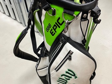 sicher online kaufen und verkaufen: Callaway 2017 GBB Epic StaS Stand Bag Leder (inkl. Regenhaube)