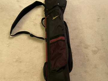 Waren frei handeln: Silverline Golf Bag schwarz/rot