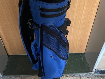 Waren frei handeln: Silverline Golf Bag mit Stativ - blau