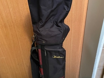 sicher online kaufen und verkaufen: Silverline Golf Bag schwarz/rot