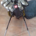 sicher online kaufen und verkaufen:  Big Max Golf Tasche mit Wilson Schläger (noch in Schutzfolien)