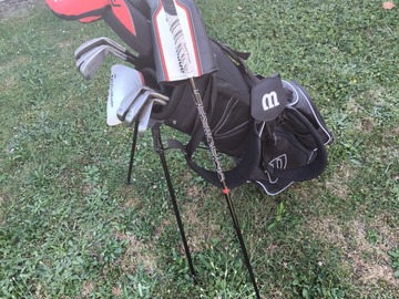 Sell with online payment: Wilson ProStaff Golfsatz LH inkl. Zubehör 