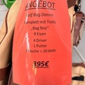 sicher online kaufen und verkaufen: Golf-Bag komplett mit Trolly für Damen von Bennington